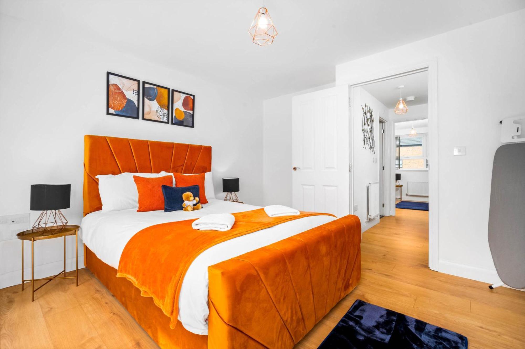 Luxury City Centre 5 Bed House With En-Suite, Bbq, On-Site Parking By Azura Nights Бірмінгем Екстер'єр фото